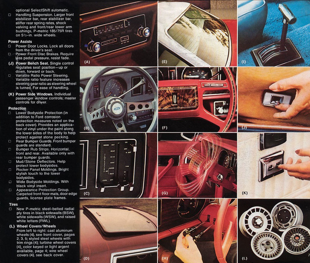 1980 Ford Fairmont Futura Brochure Page 5